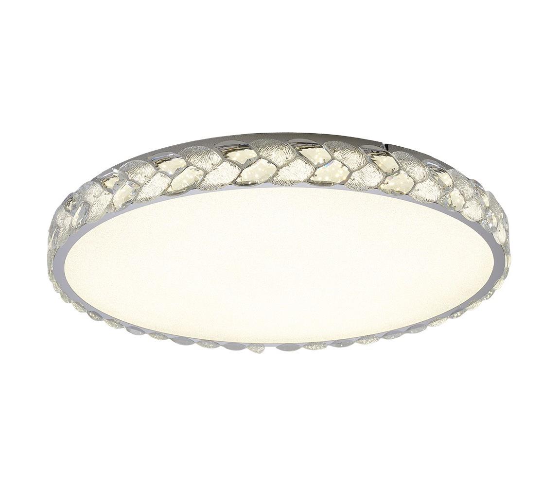 LUXERA  - LED Stropní svítidlo LARUNA LED/85W/230V pr. 80 cm matný chrom 