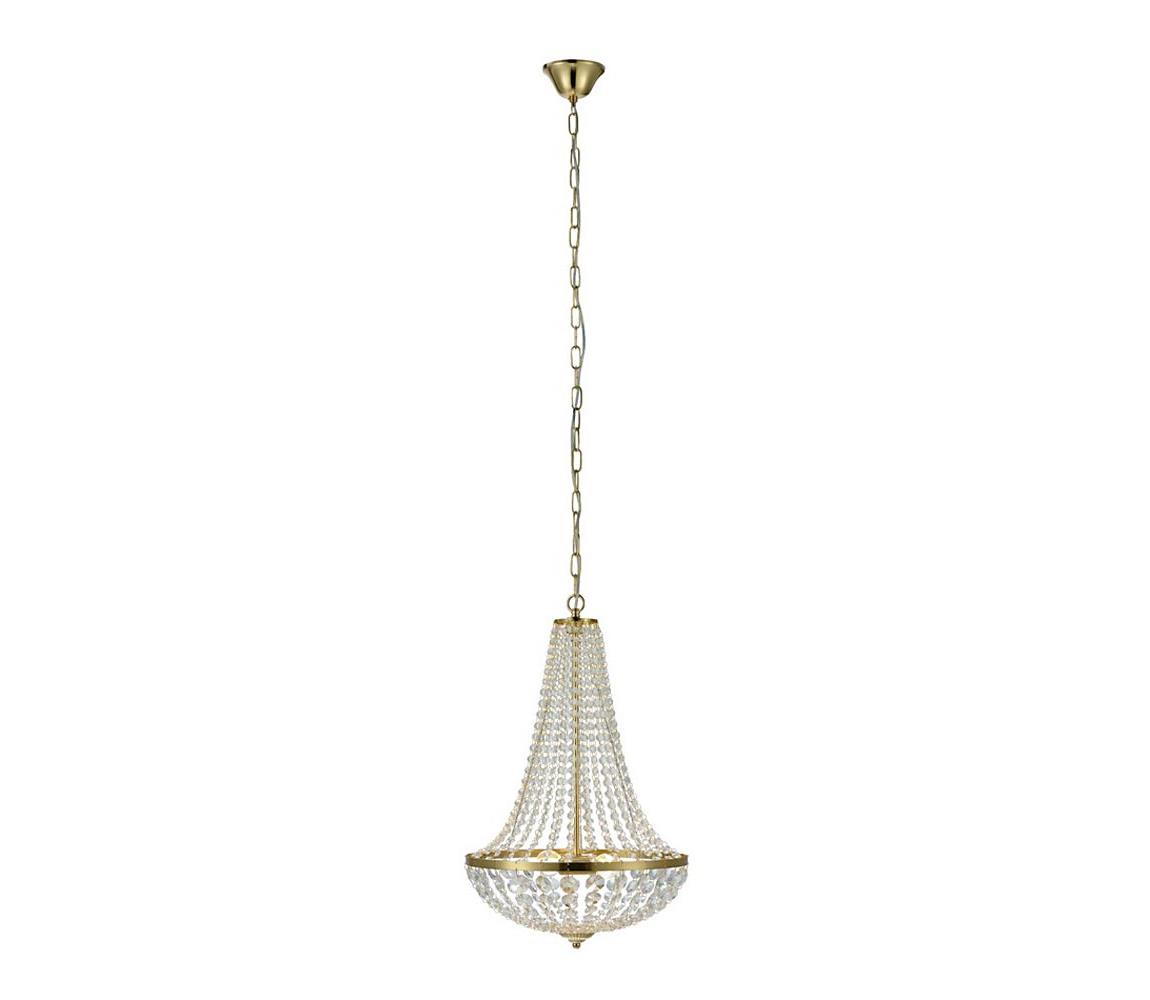 Markslöjd 106119 - Křišťálový lustr na řetězu GRÄNSÖ 2xE14/40W/230V 106119
