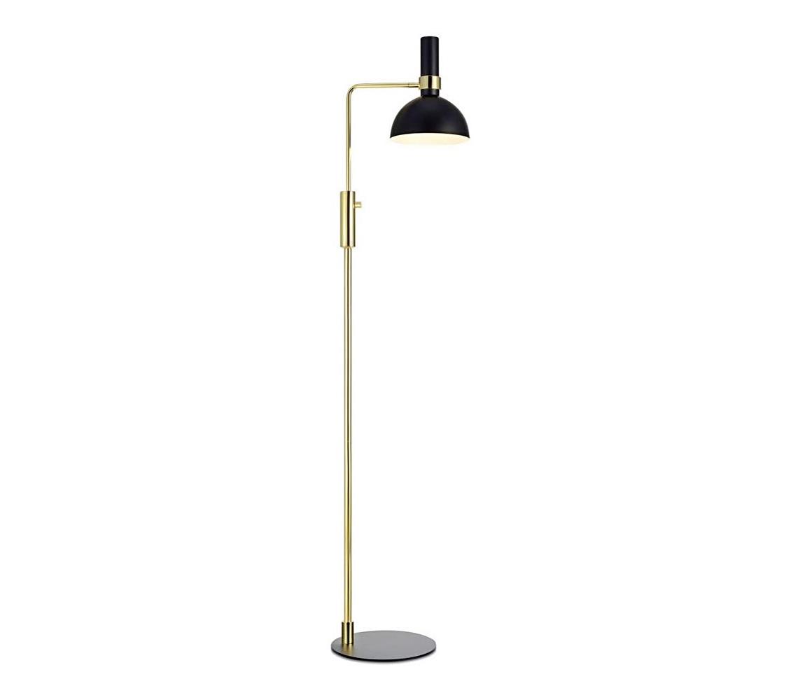Markslöjd 106972 - Stmívatelná stojací lampa LARRY 1xE27/60W/230V černá/zlatá 106972