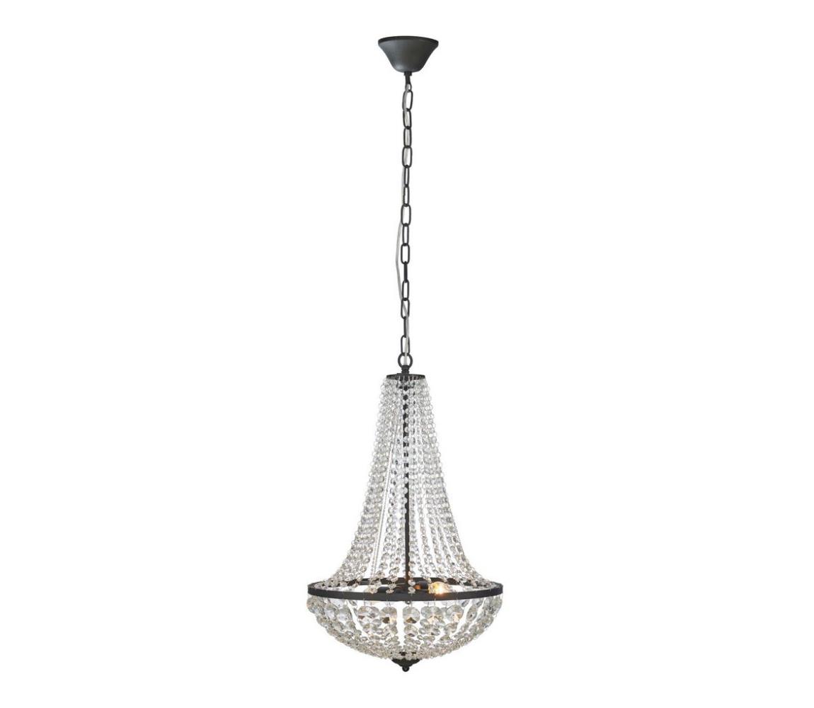 Markslöjd 107027 - Křišťálový lustr na řetězu GRÄNSÖ 2xE14/40W/230V 107027