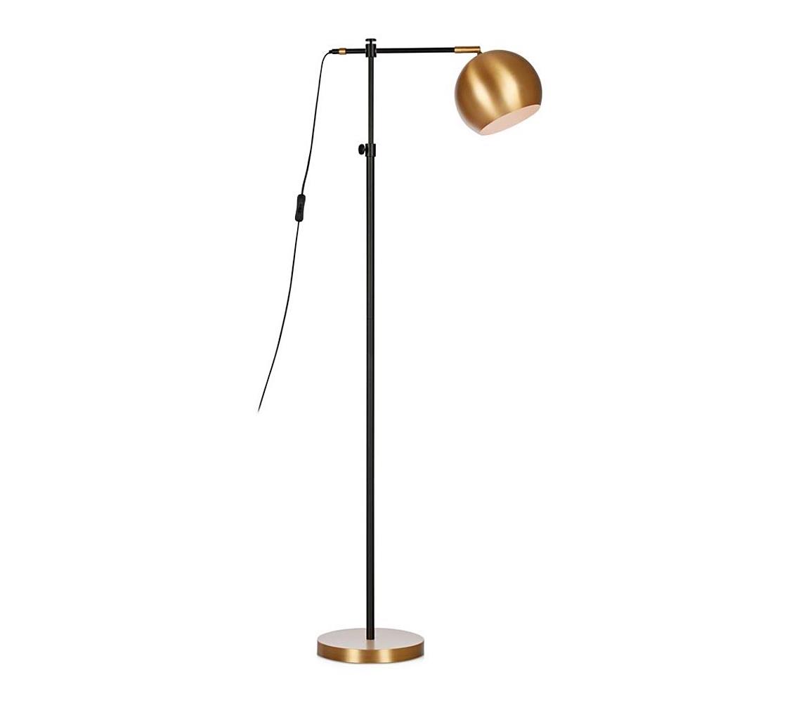 Markslöjd 107231 - Stojací lampa CHESTER 1xE27/40W/230V černá/bronz 107231