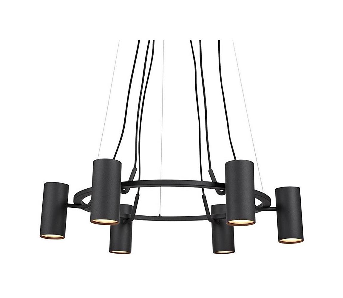 Markslöjd 107357 - Lustr na lanku PORTO 6xGU10/12W/230V 107357