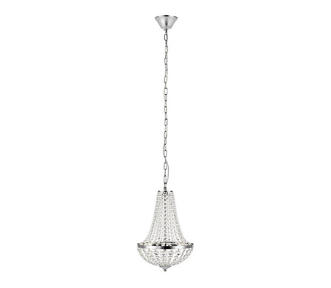 Markslöjd 107550 - Křišťálový koupelnový lustr na řetězu GRÄNSÖ 2xG9/20W/230V 107550