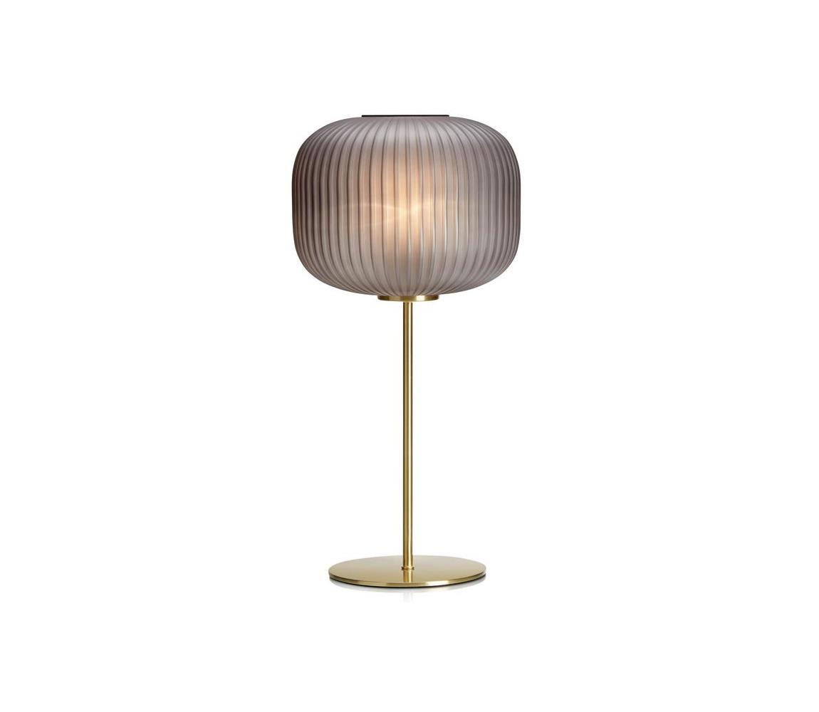 Markslöjd 107820 - Stolní lampa SOBER 1xE27/60W/230V mosaz 107820