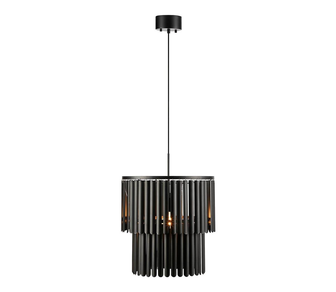 Markslöjd 108581 - Lustr na lanku VIENTO 1xE27/40W/230V černá 108581