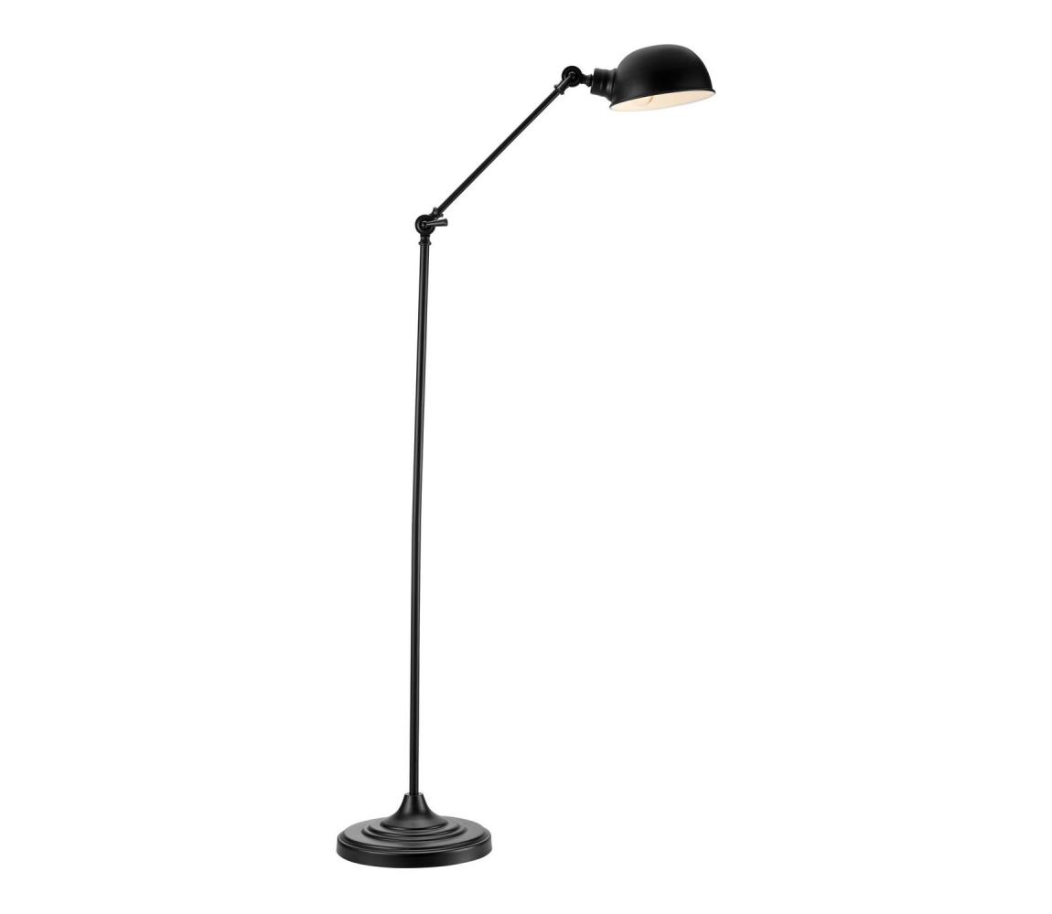 Markslöjd 108586 - Stojací lampa PORTLAND 1xE27/40W/230V černá 108586