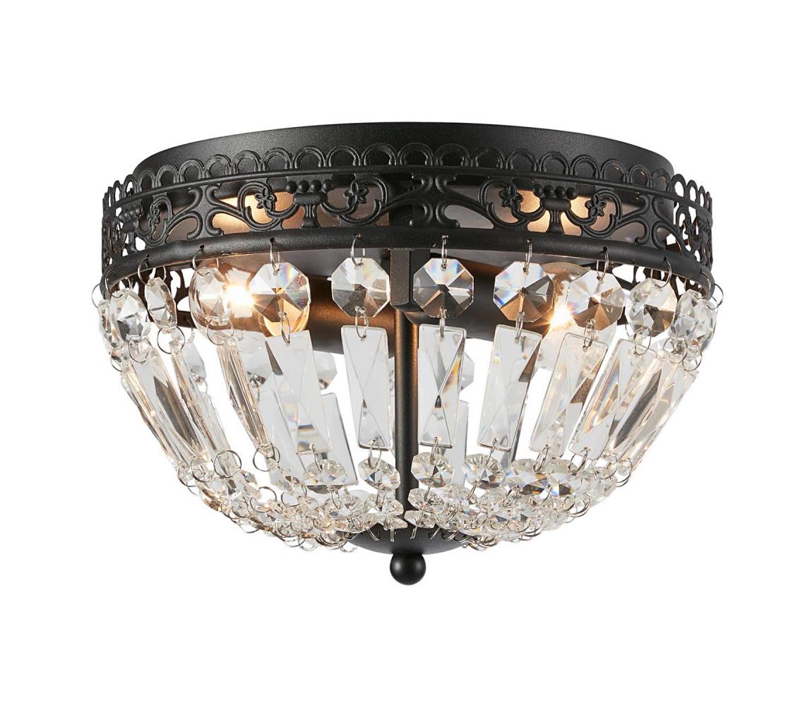 Markslöjd 108598 - Stropní svítidlo ETIENNE 2xE14/40W/230V černá 108598