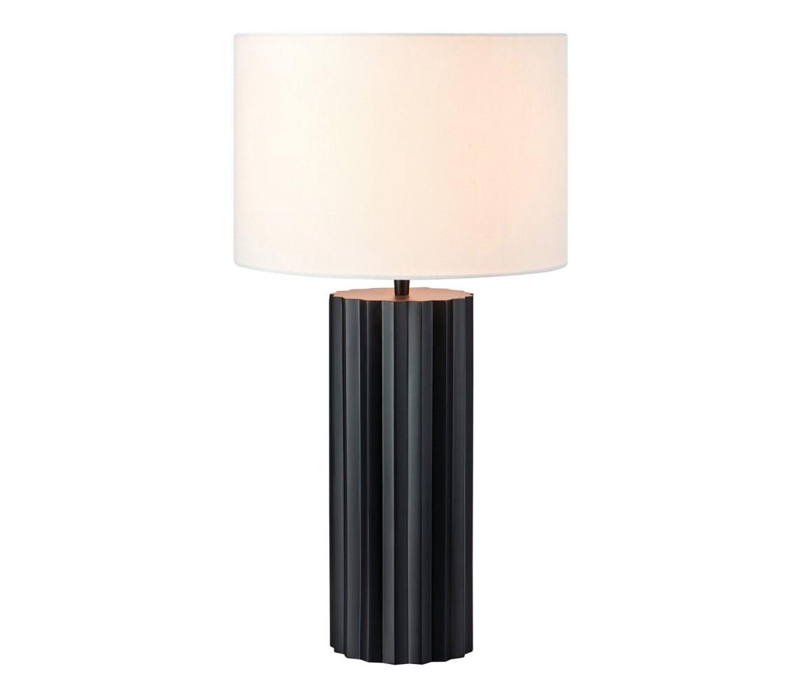 Markslöjd 108670 - Stolní lampa HASHIRA 1xE27/40W/230V bílá/černá 108670