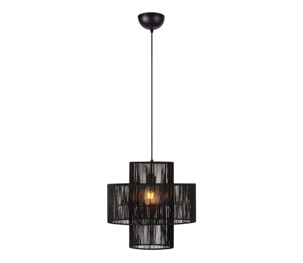 Markslöjd 108766 - Lustr na lanku SOGA 1xE27/40W/230V černá 108766