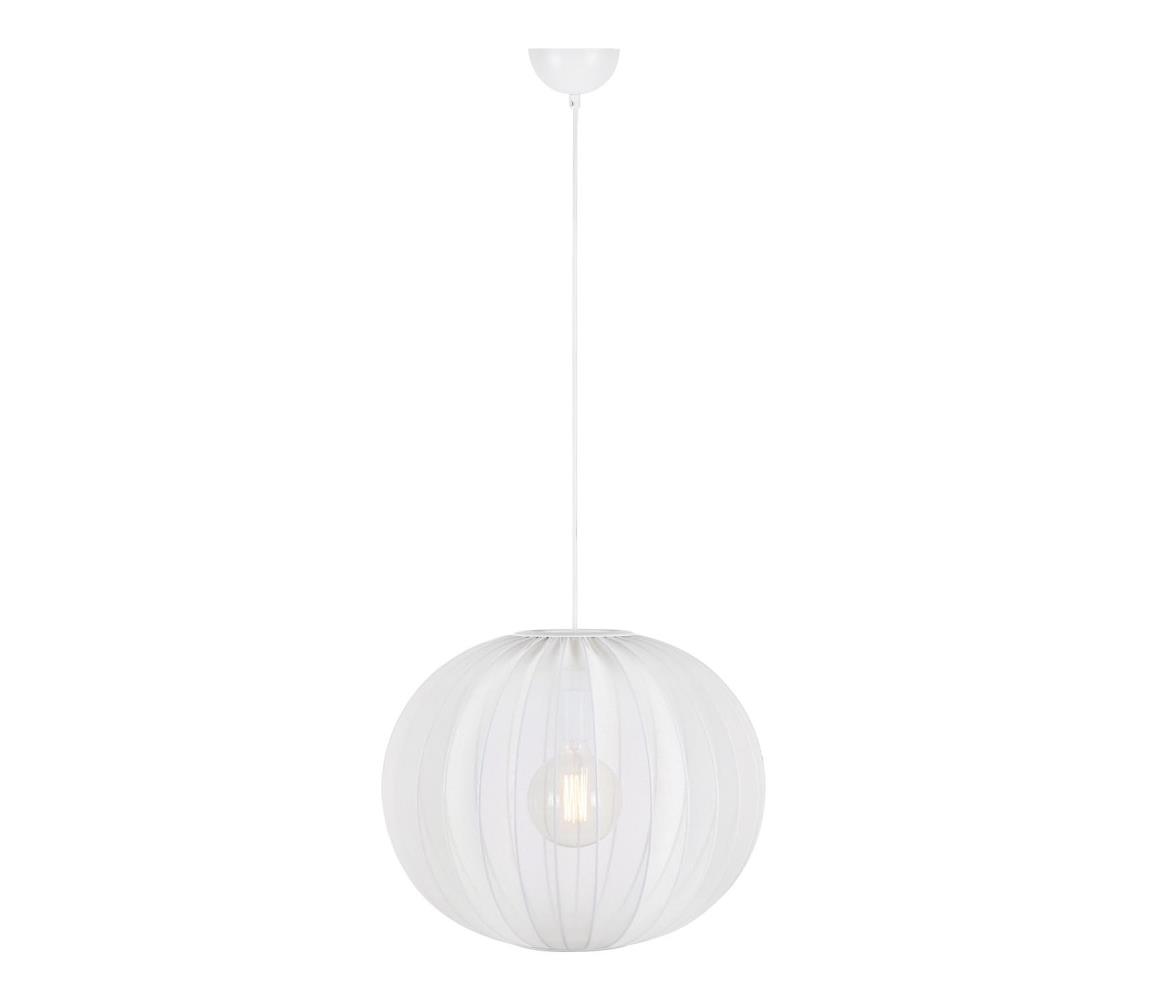 Markslöjd 108792 - Lustr na lanku FORENCE 1xE27/40W/230V pr. 50 cm bílá 108792