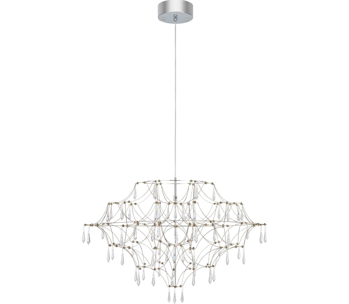 Markslöjd 108870 - LED Stm. křišť. lustr na lanku EFESOS LED/25W/230V pr. 80 cm 108870
