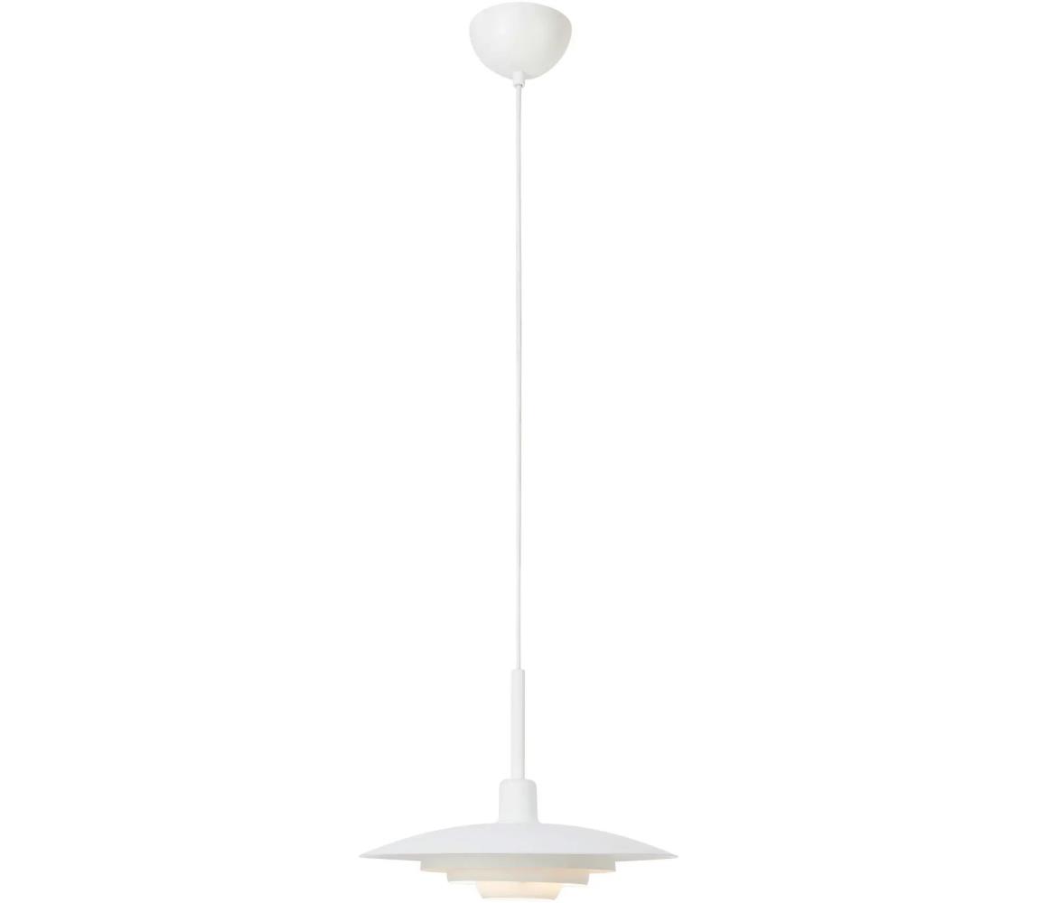 Markslöjd 108874 - Lustr na lanku PINY 1xE27/60W/230V pr. 35 cm bílá 108874
