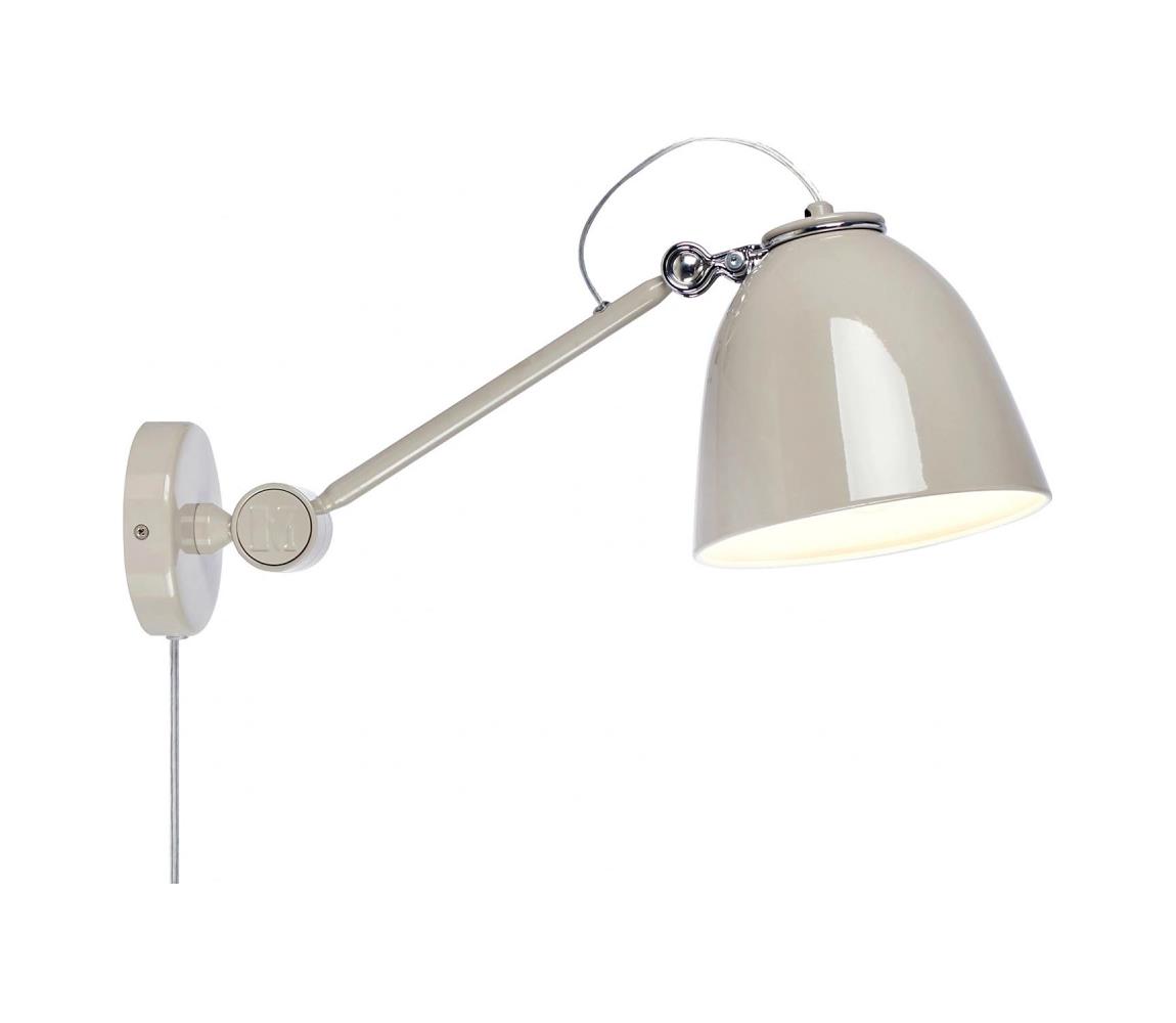 Markslöjd 108964 - Nástěnná lampa TILT 1xE27/60W/230V šedá 108964