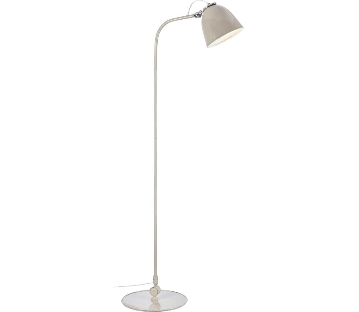 Markslöjd 108966 - Stojací lampa TILT 1xE27/60W/230V šedá 108966