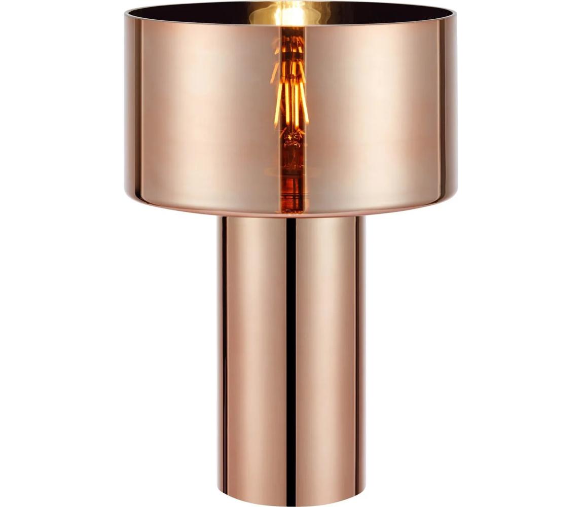 Markslöjd 109146 - Stolní lampa CORIN 1xE27/60W/230V rose gold 109146