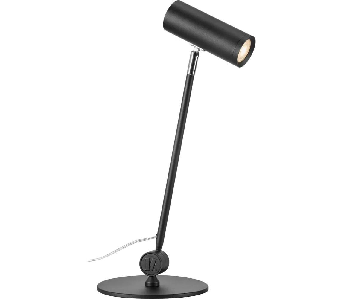 Markslöjd 109183 - LED Stmívatelná stolní lampa ARLO LED/4,9W/230V černá 109183
