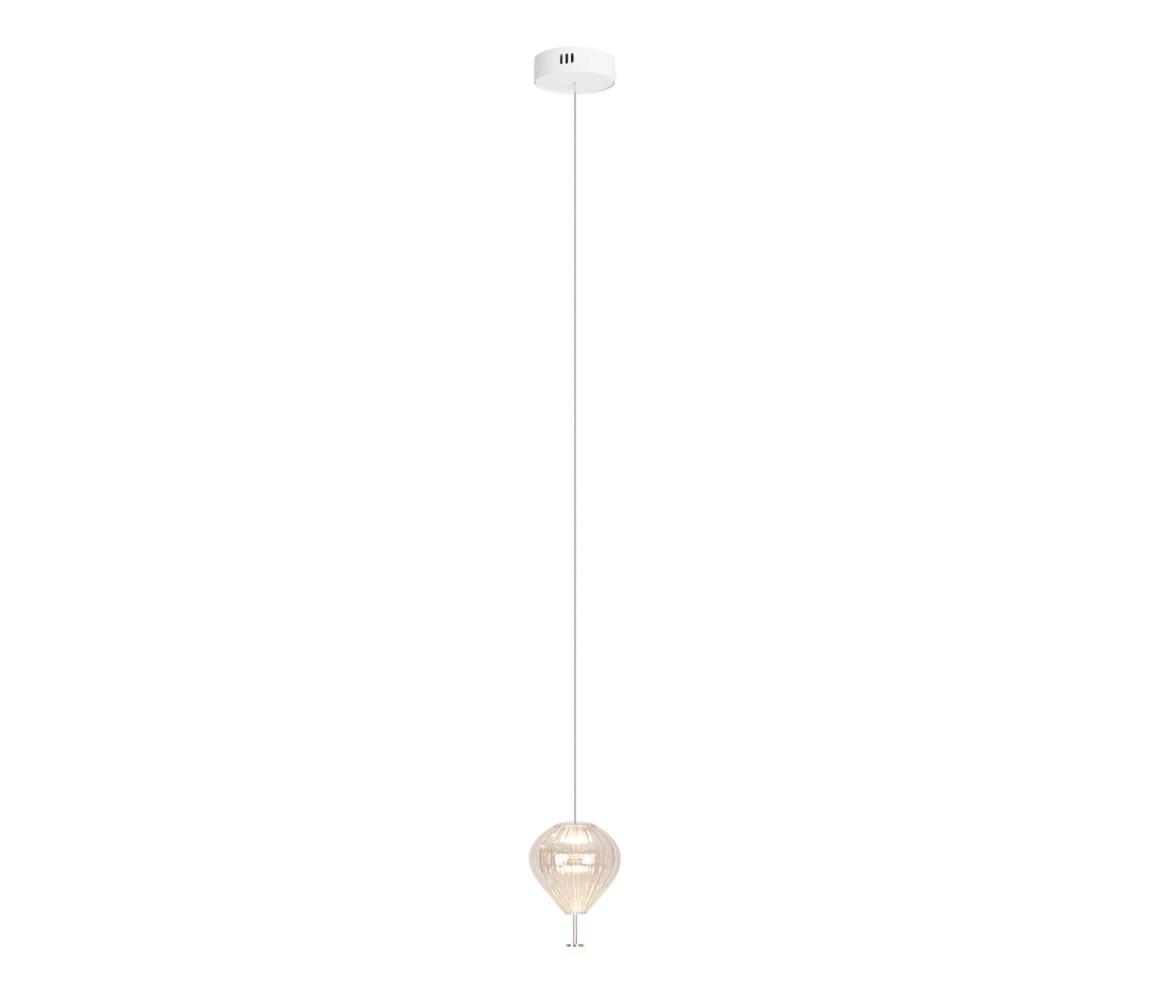MAXLIGHT P0527 - LED Lustr na lanku PALLONCINI 2xLED/3W/230V pr. 12 cm čirá P0527