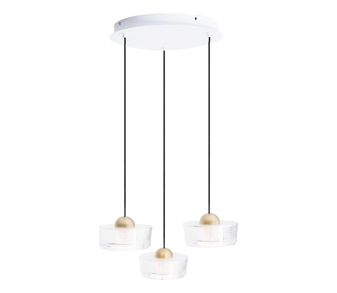 MAXLIGHT P0543 - LED Lustr na lanku LIPARI LED/22W/230V pr. 35 cm čirá P0543