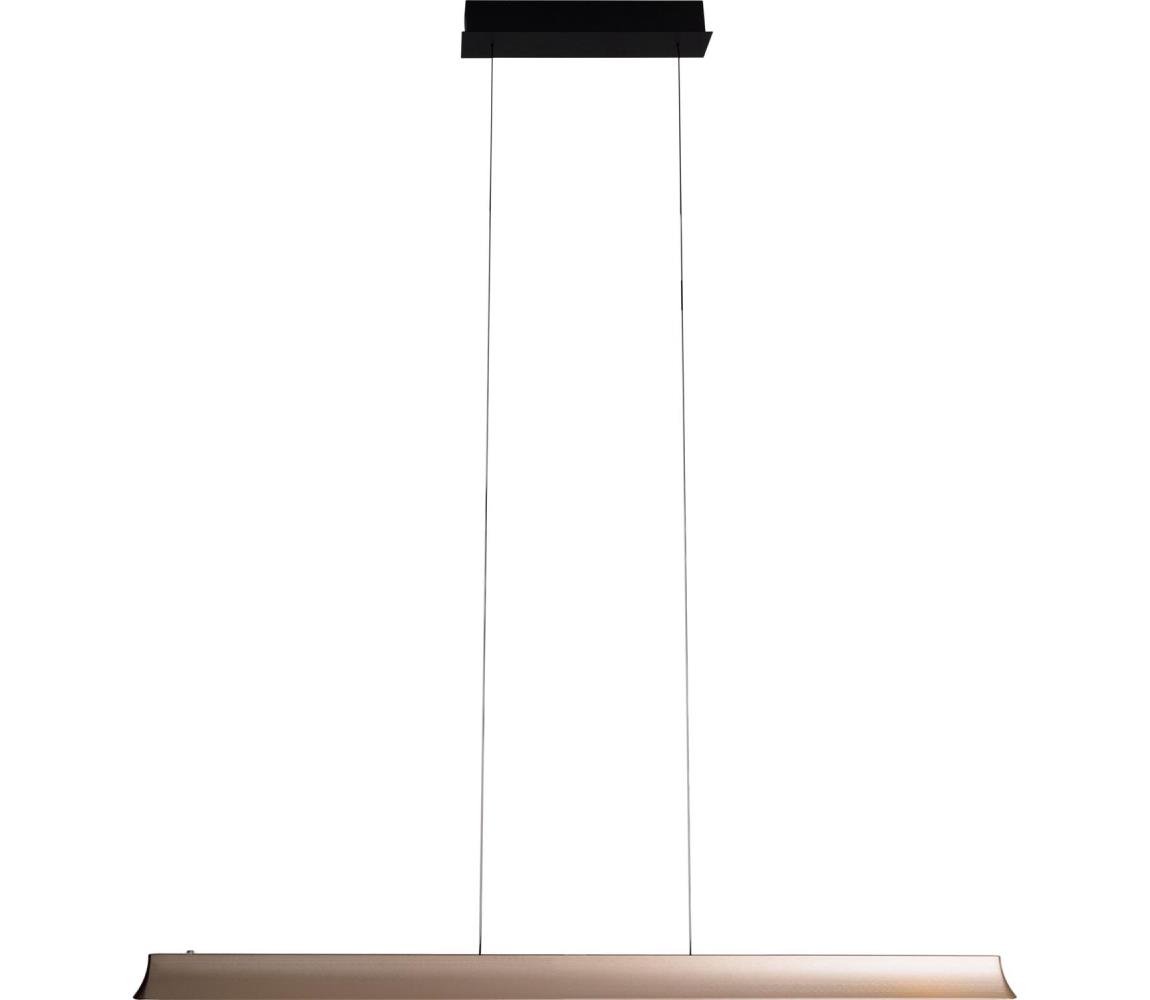 MAXLIGHT P0594 - LED Lustr na lanku JO-JO LED/38W/230V mosaz P0594