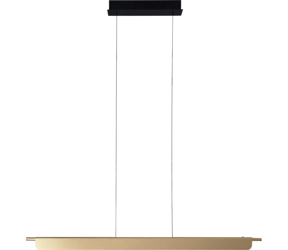 MAXLIGHT P0596 - LED Lustr na lanku JO-JO LED/40W/230V zlatá P0596