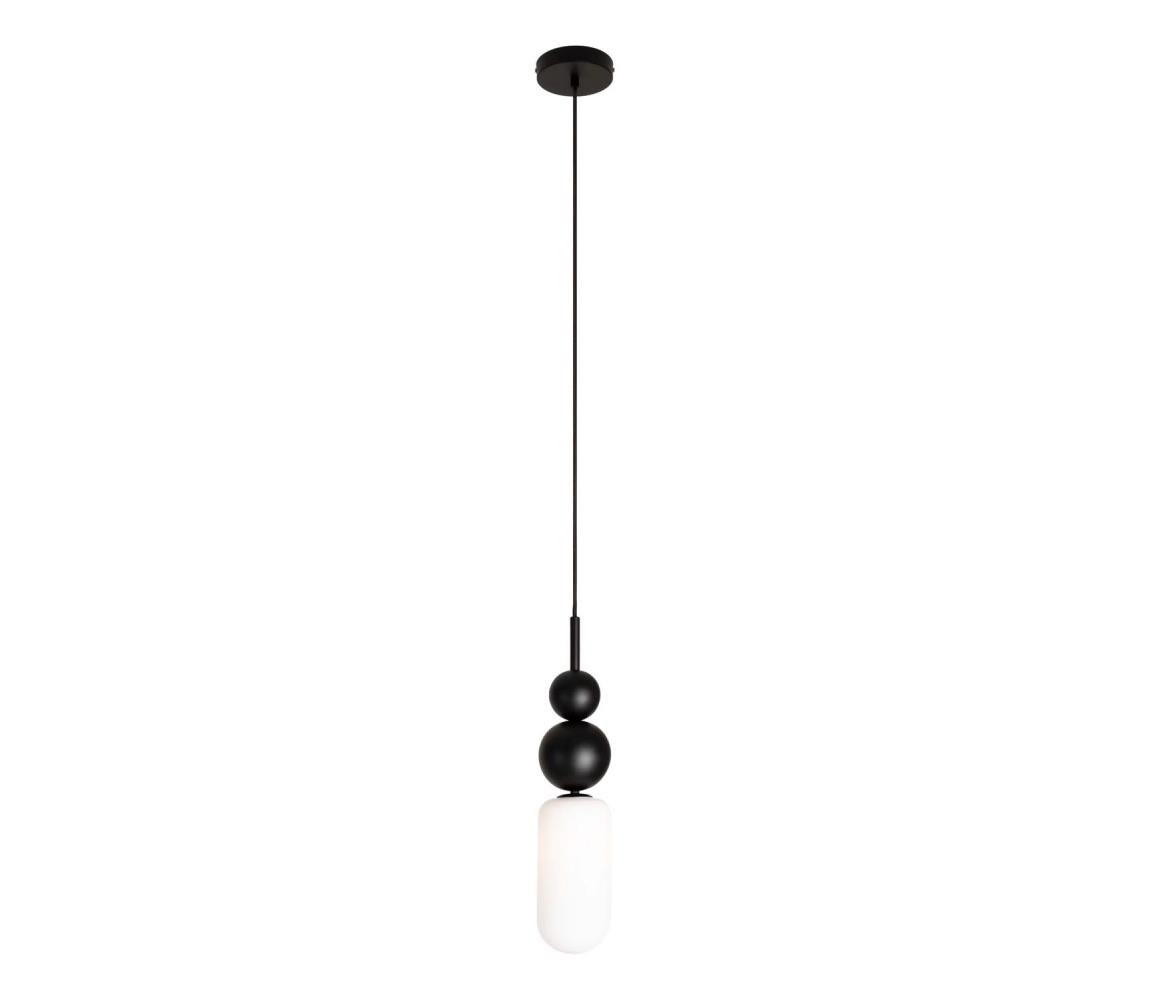 MAXLIGHT P0641 - Lustr na lanku NOVA 1xG9/12W/230V pr. 12 cm černá P0641