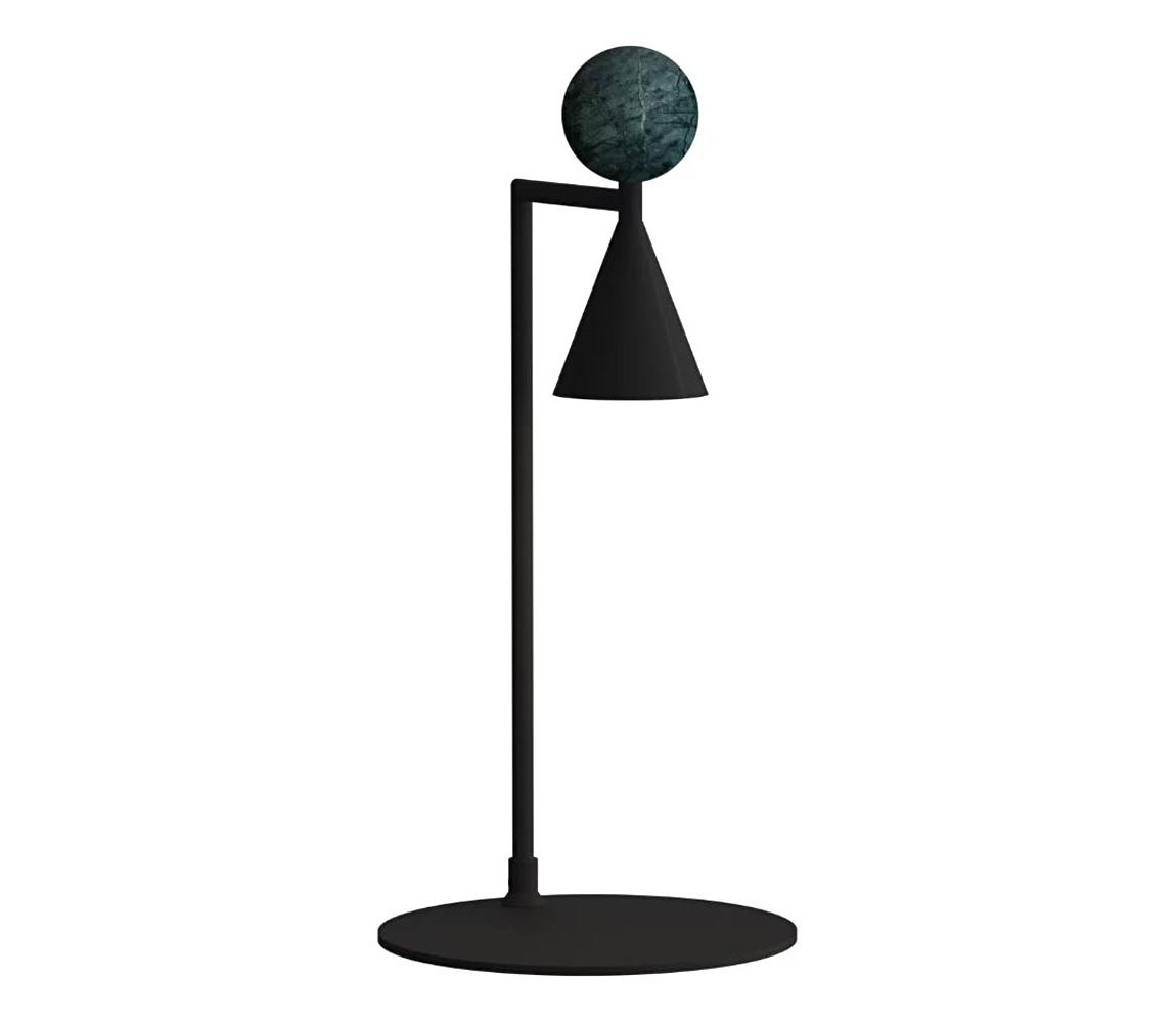 MAXLIGHT T0069 - LED Stolní lampa BINGO LED/12W/230V CRI 92 černá/zelená T0069