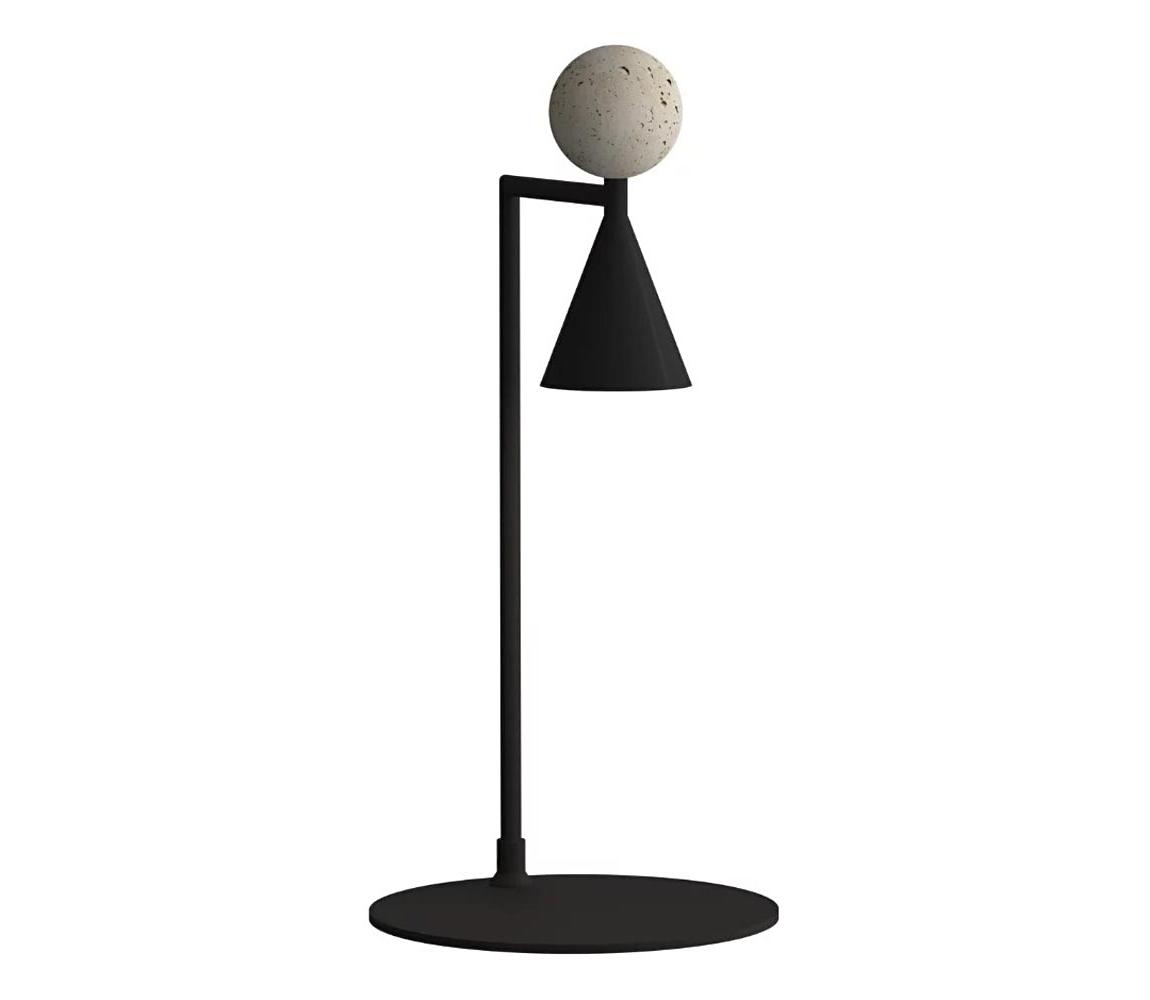 MAXLIGHT T0070 - LED Stolní lampa BINGO LED/12W/230V CRI 92 černá/béžová T0070
