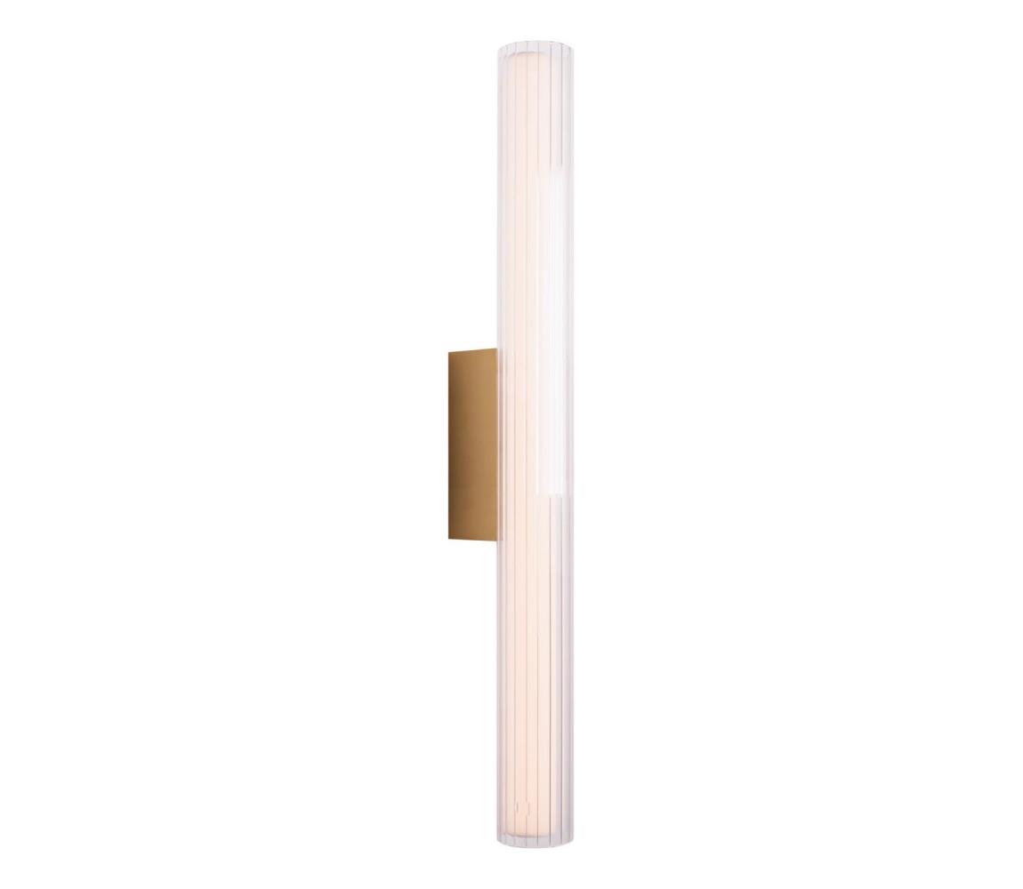 MAXLIGHT W0366 -LED Koupelnové nástěnné svítidlo FAYETTE LED/12W/230V IP44 zlatá W0366