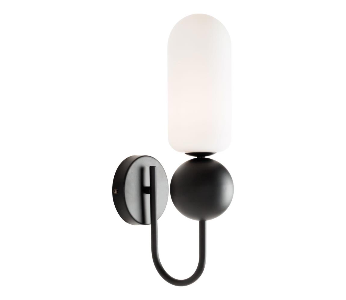 MAXLIGHT W0381 - Nástěnná lampa ROMA 1xG9/12W/230V černá W0381
