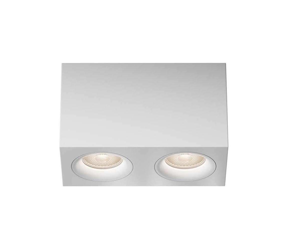 Maytoni C013CL-02W - Bodové svítidlo SLIM 2xGU10/50W/230V bílá C013CL-02W