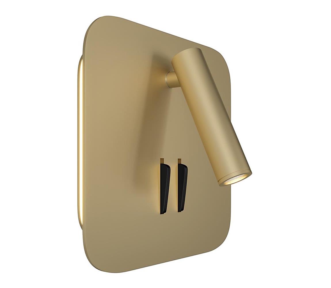 Maytoni C175-WL-01-6W-MG - LED Nástěnné bodové svítidlo IOS LED/9W/230V zlatá C175-WL-01-6W-MG