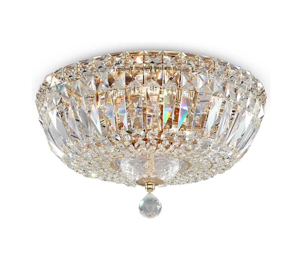 Maytoni DIA100-CL-03-G - Stropní svítidlo BASFOR 3xE14/60W/230V zlatá DIA100-CL-03-G