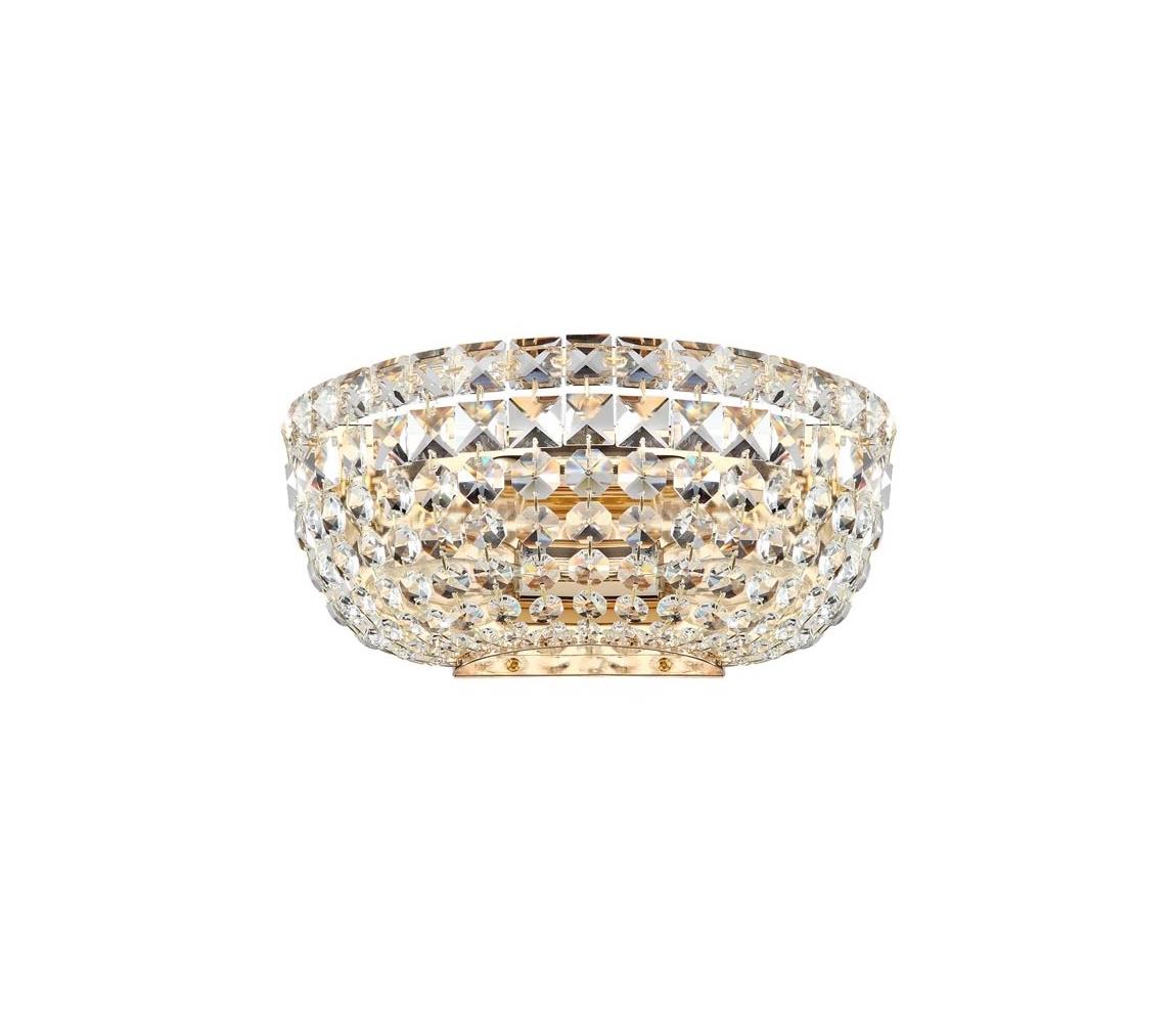 Maytoni DIA100-WL-02-G - Nástěnné svítidlo BASFOR 2xE14/60W/230V zlatá DIA100-WL-02-G