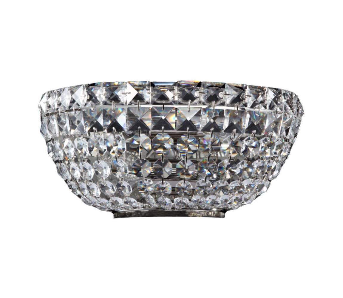 Maytoni DIA100-WL-02-N - Nástěnné svítidlo BASFOR 2xE14/60W/230V chrom DIA100-WL-02-N