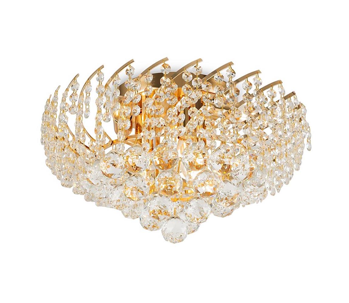 Maytoni DIA120-06-G - Stropní svítidlo KAROLINA 6xE14/40W/230V DIA120-06-G
