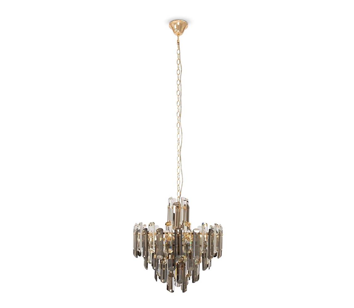 Maytoni DIA200PL-06G - Lustr na řetězu FLARE 6xE14/40W/230V DIA200PL-06G