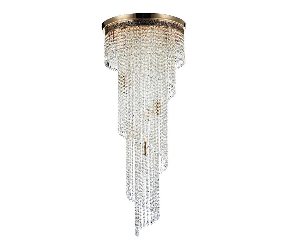 Maytoni DIA522-CL-12-G - Stropní svítidlo CASCADE 12xE14/60W/230V DIA522-CL-12-G