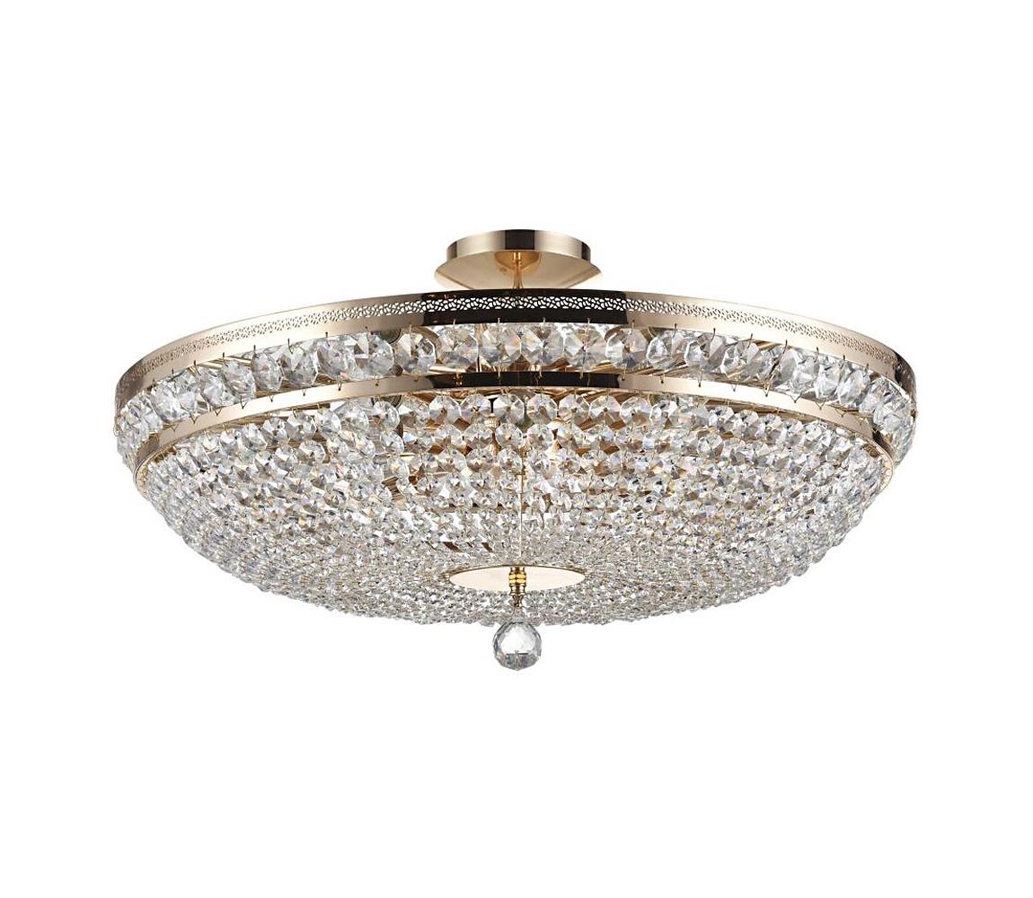 Maytoni DIA700-CL-12-G - Stropní svítidlo OTTILIA 12xE14/60W/230V DIA700-CL-12-G