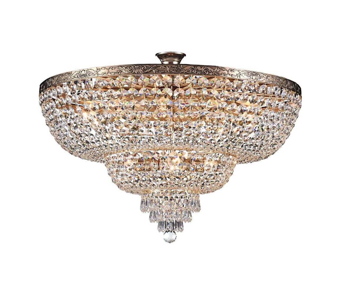 Maytoni DIA891-CL-14-G - Přisazený lustr PALACE 14xE27/60W/230V DIA891-CL-14-G