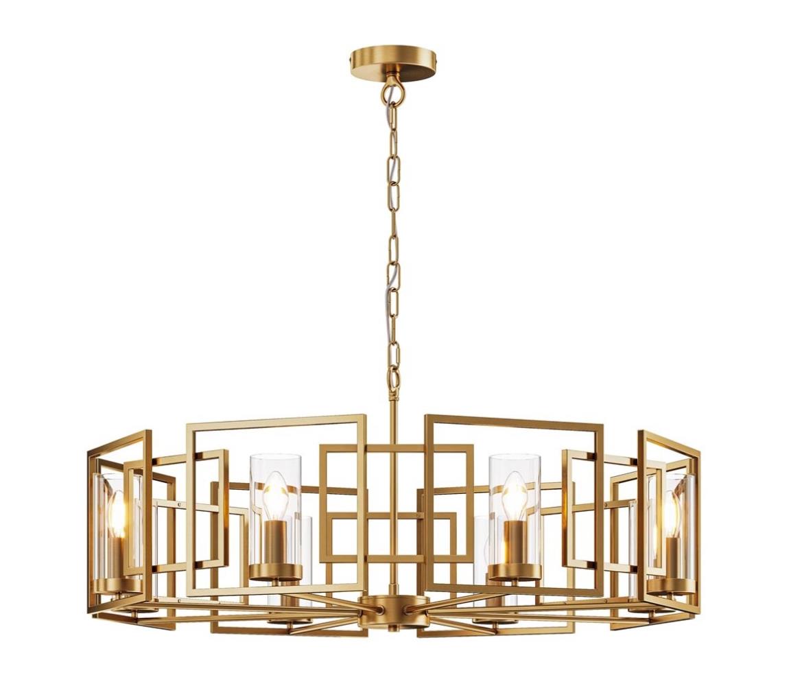 Maytoni H009PL-08G - Lustr na řetězu  8xE14/40W/230V H009PL-08G