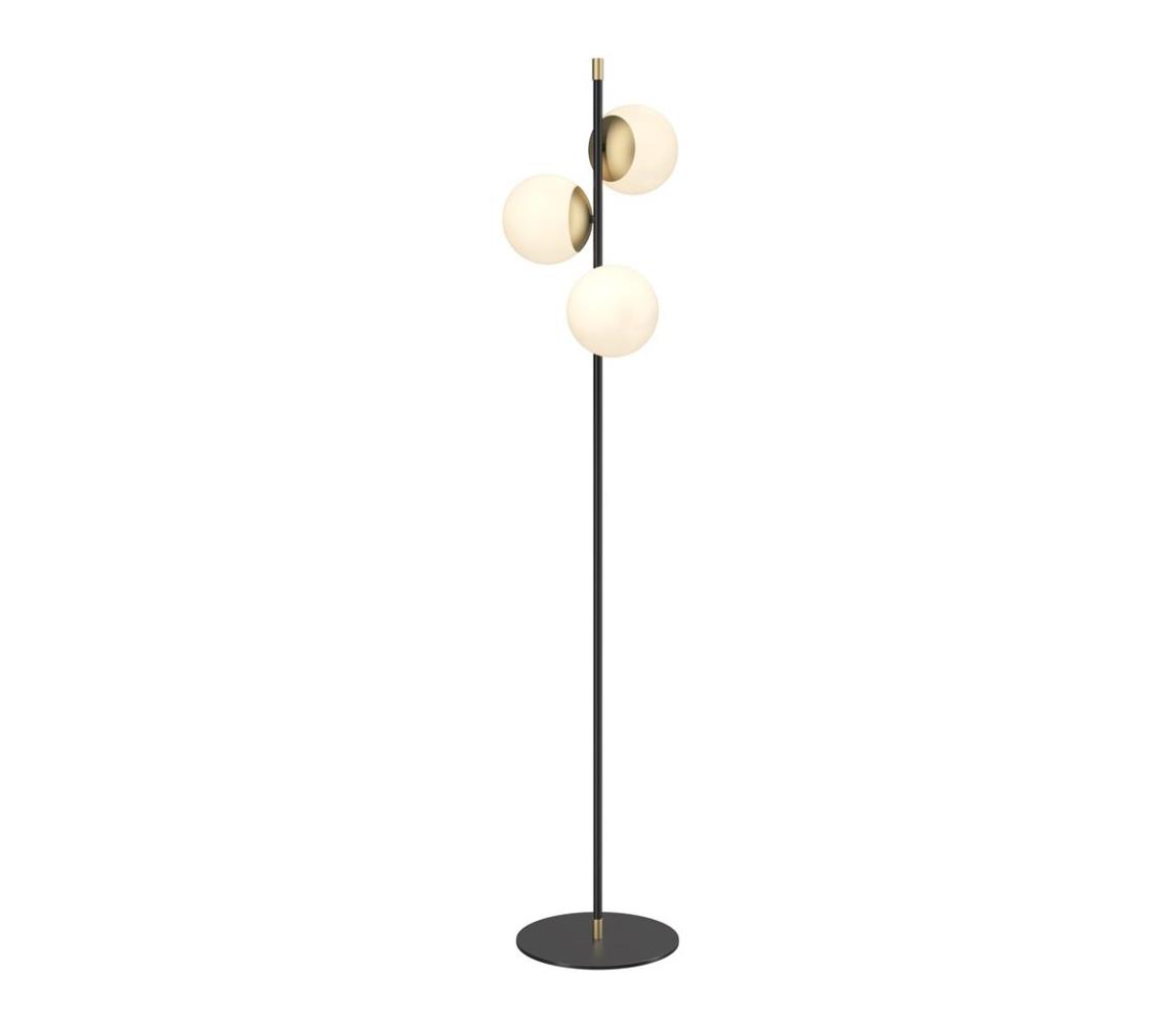 Maytoni MOD048FL-03G - Stojací lampa NOSTALGIA 3xE14/40W/230V MOD048FL-03G