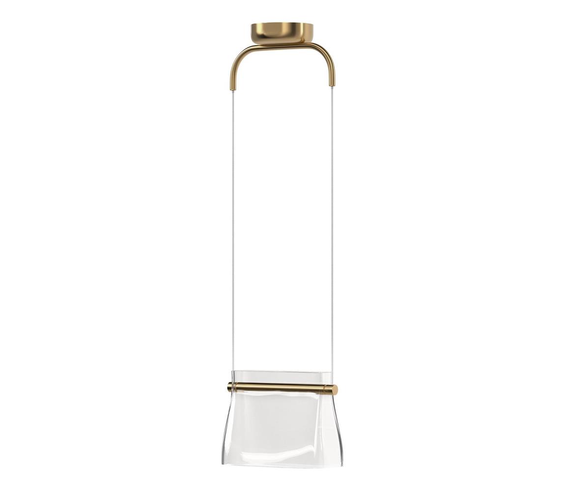 Maytoni MOD170PL-L8BS3K - LED Lustr na lanku CABARET LED/8W/230V zlatá MOD170PL-L8BS3K