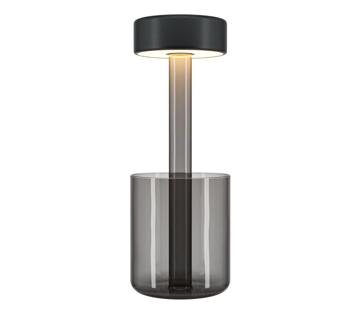 Maytoni MOD229TL-L3B3K3 - LED Stmívatelná přenosná stolní lampa 3W/5V černá/šedá MOD229TL-L3B3K3