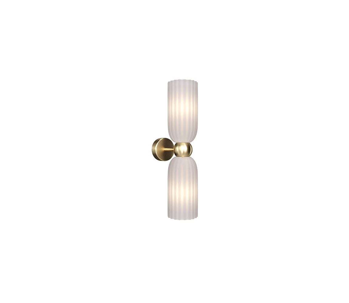 Maytoni MOD302WL-02W - Nástěnné svítidlo ANTIC 2xE14/40W/230V zlatá/bílá MOD302WL-02W