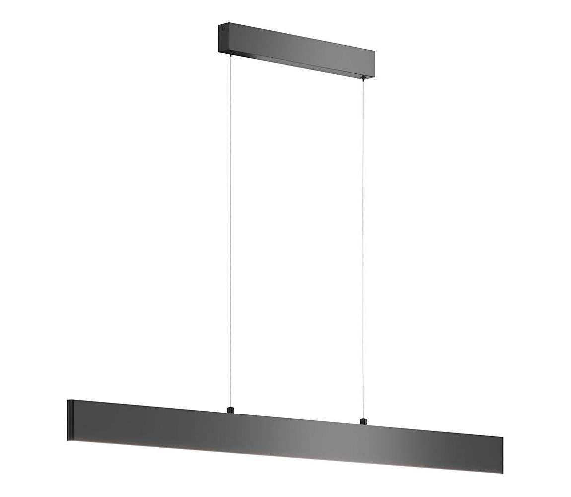 Maytoni P010PL-L30B4K- LED Lustr na lanku STEP LED/30W/230V 4000K 118,5 cm černá P010PL-L30B4K