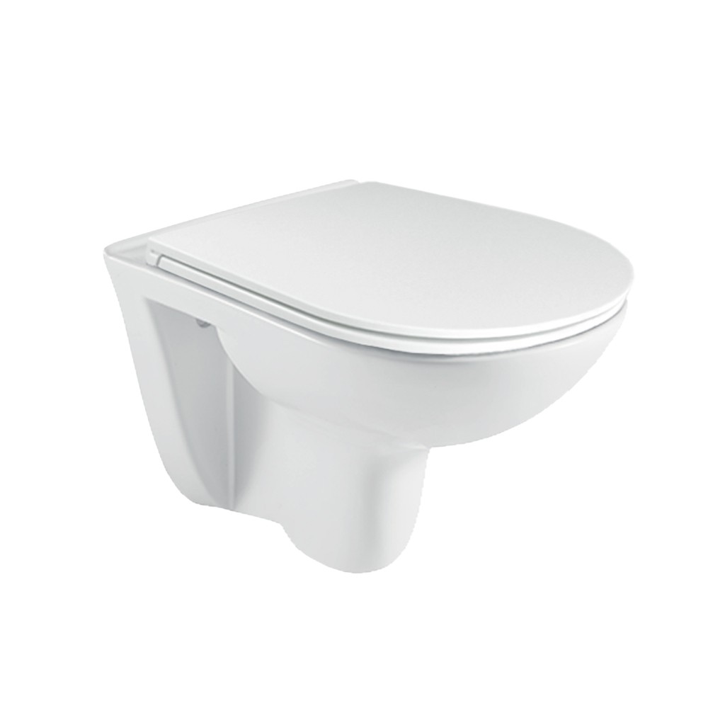 Mereo WC závěsné, RIMLESS, 530x355x360, keramické, vč. sedátka CSS123 VSD81S
