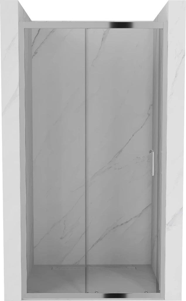 MEXEN APIA posuvné dveře 115x190 cm 5mm chrom transparent 845-115-000-01-00