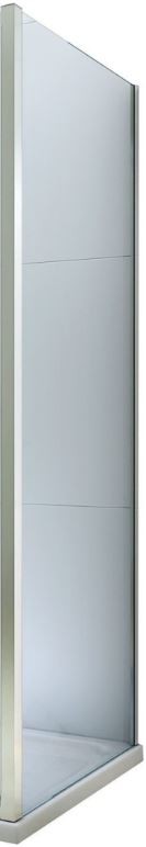 MEXEN APIA stěna 70x190 cm 5mm chrom transparent 840-070-000-01-00