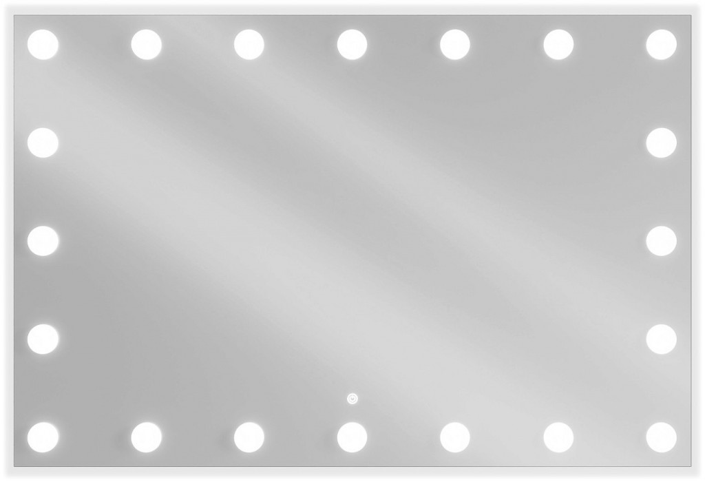 MEXEN Dona zrcadlo s osvětlením 120 x 80, LED 600 9818-120-080-611-00