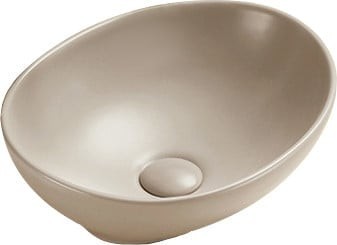 MEXEN Elza umyvadlo na desku 40 x 33, cappuccino mat 21014064